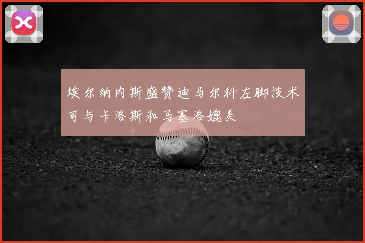 埃尔纳内斯盛赞迪马尔科左脚技术可与卡洛斯和马塞洛媲美